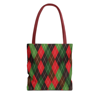 Black Culture Argyle Tote Bag