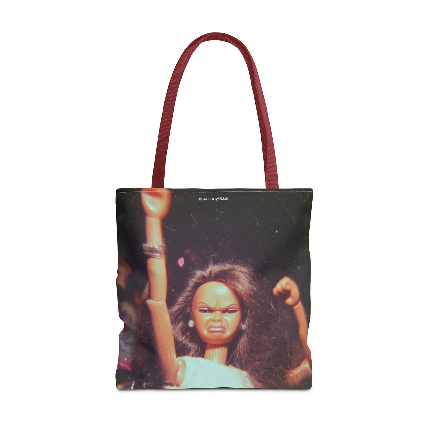 Black Barb Doll Club Meme Tote Bag