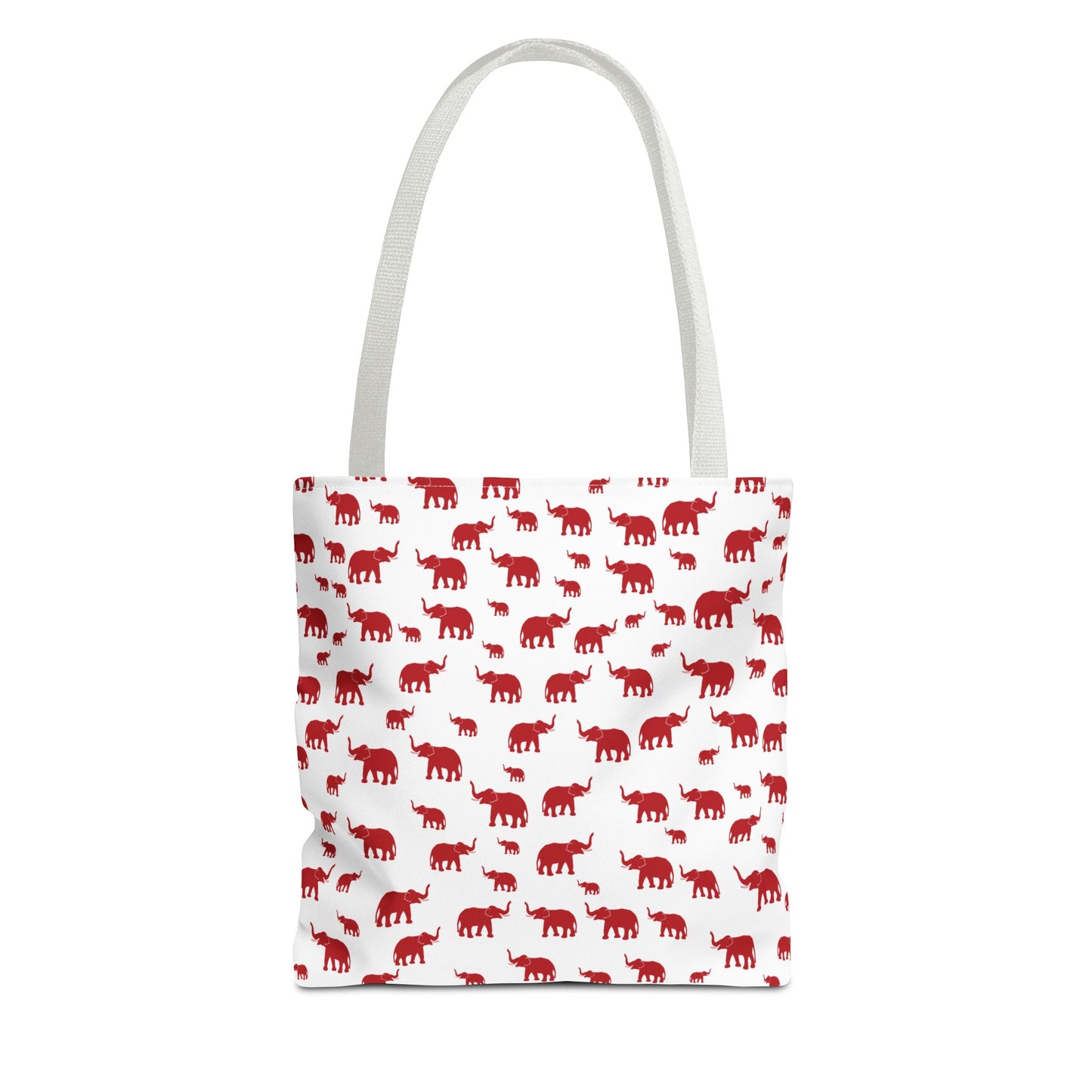 Red Elephant Tote Bag