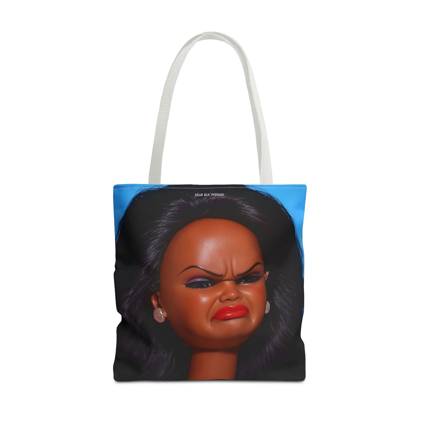 Black Barb Doll Meme Tote Bag