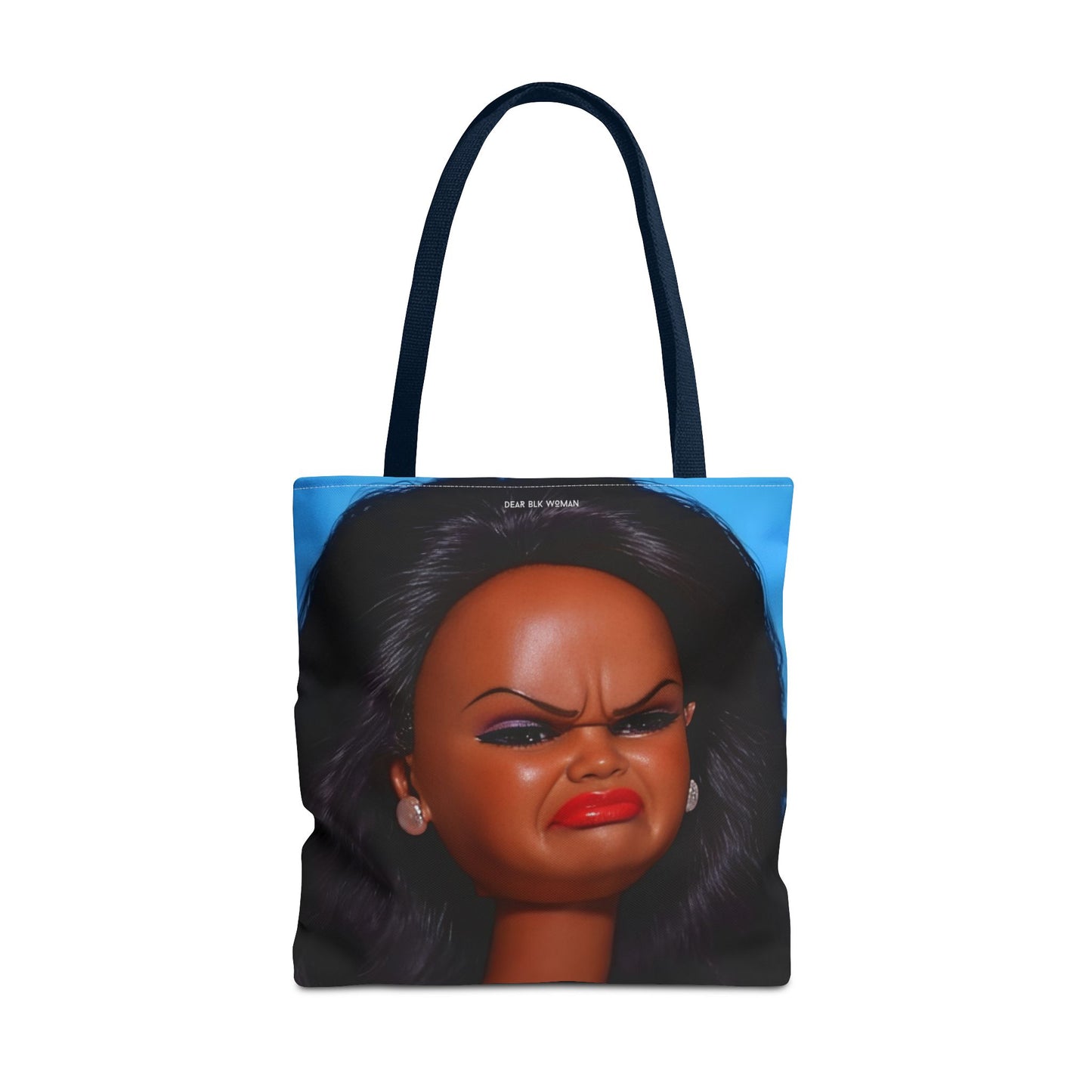 Black Barb Doll Meme Tote Bag