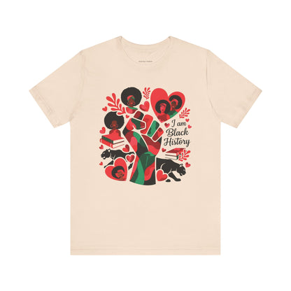 I Am Black History Fist Tee