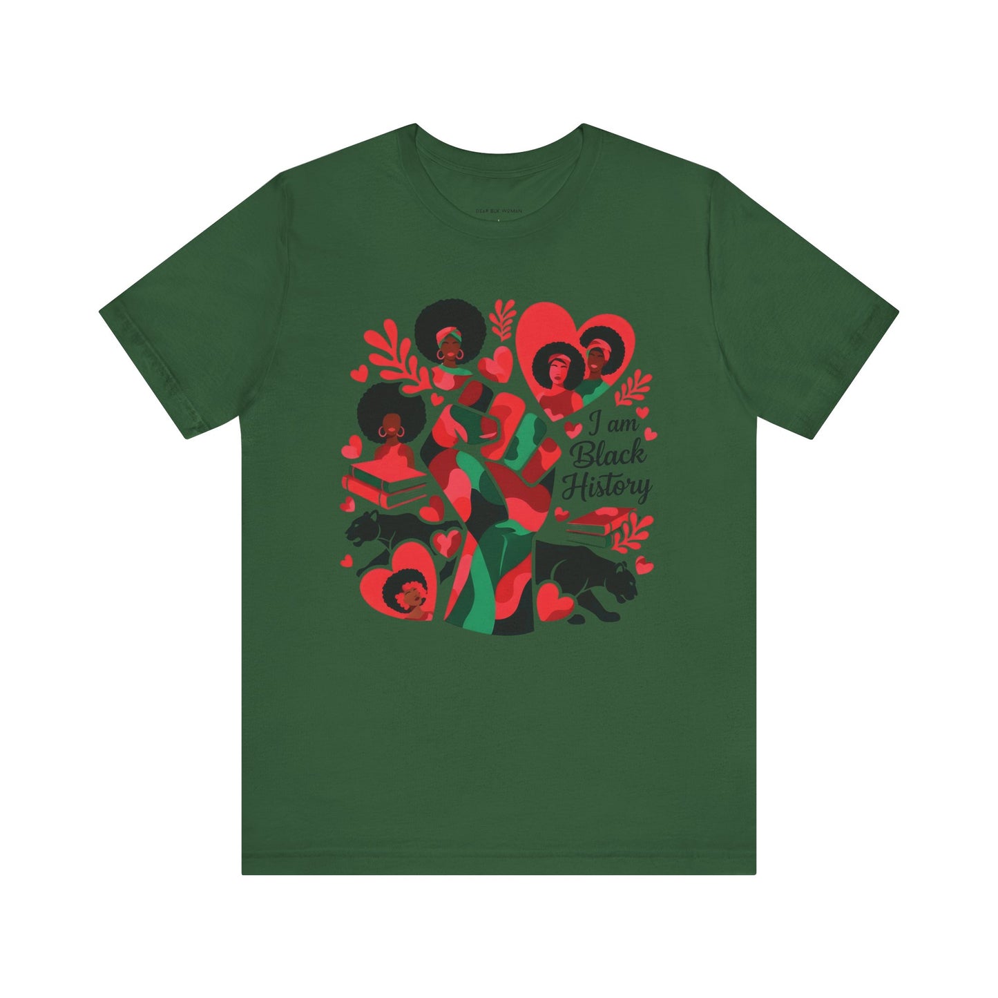 I Am Black History Fist Tee