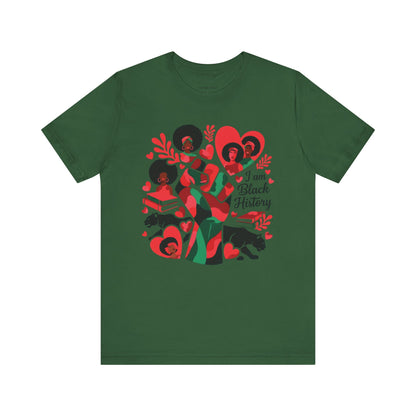 I Am Black History Fist Tee