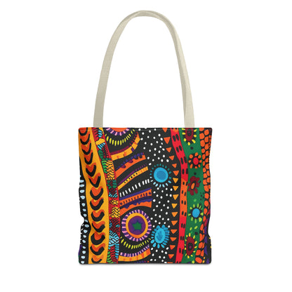 Abstract African Print Tote Bag