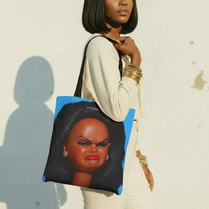 Black Barb Doll Meme Tote Bag